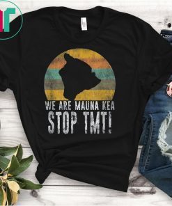 Mount Mauna Kea Stop TMT Distressed Shirt Protect The Sacred