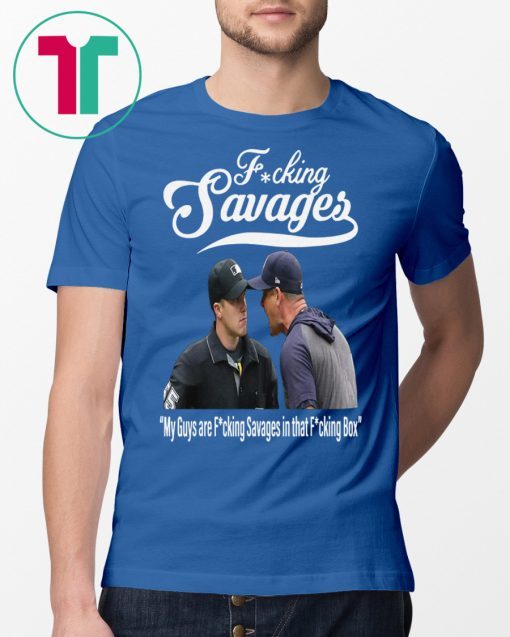 Savages in the box shirt , New York Yankees, Baseball Lovers Tee shirt