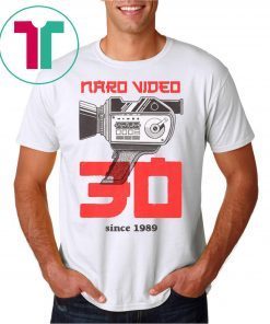 Naro Video Since 1989 Camera Graphic T-Shirt