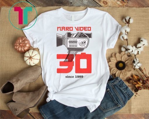 Naro Video Since 1989 Camera Graphic T-Shirt