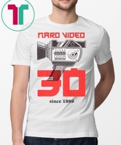 Naro Video Since 1989 Camera T-Shirt