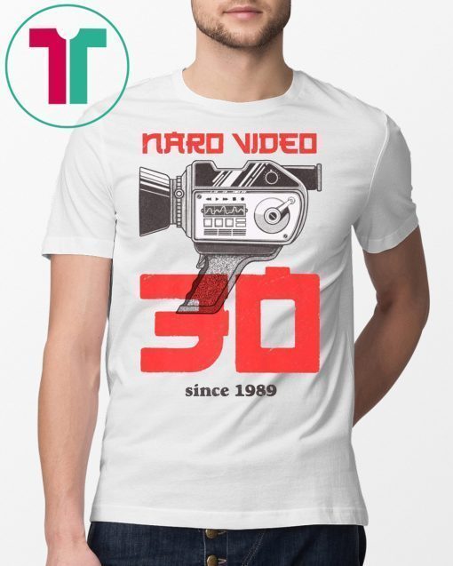 Naro Video Since 1989 Camera T-Shirt