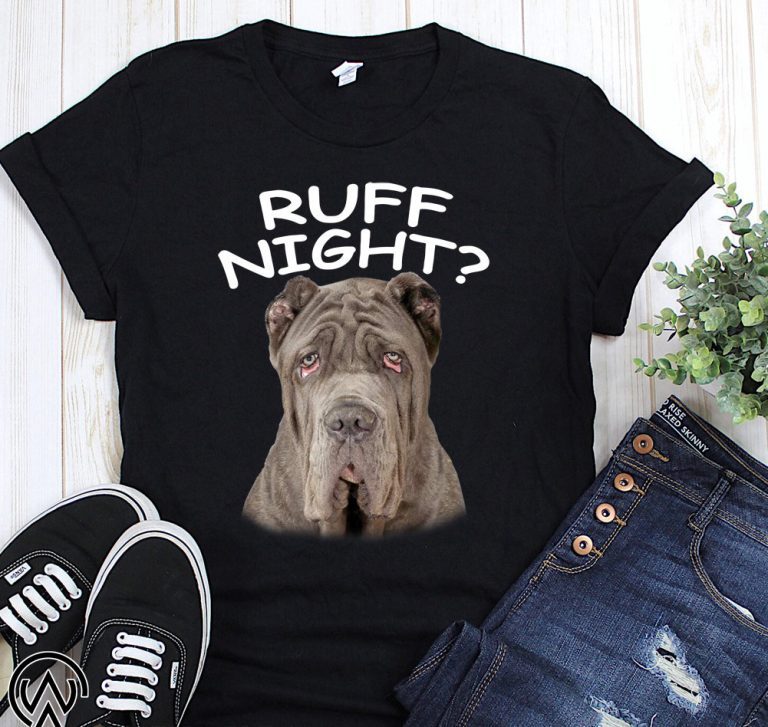 Neapolitan mastiff ruff night shirt