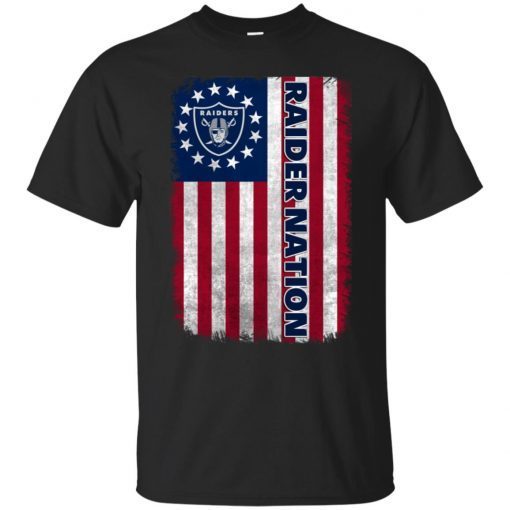 Oakland Raiders Betsy Ross Flag shirt