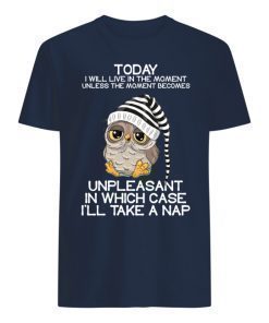 Owl today Unpleasant in which case I’ll take a nap shirts