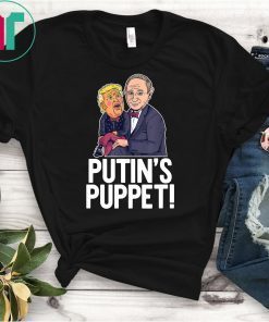 PUTIN'S PUPPET T-Shirt 45 Is A Puppet Anti Trump T-Shirt