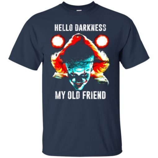 Pennywise Hello Darkness My Old Friend shirts