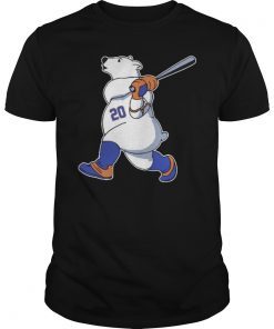 Pete Alonso Polar Bear New York Mets T-Shirt