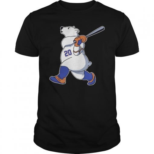 Pete Alonso Polar Bear New York Mets T-Shirt