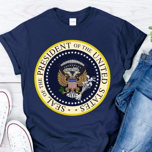 President Trump U.S. Presidential Seal 45 is a Puppet Fake T-Shirt