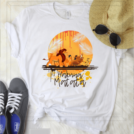 Pretty Hakuna Matata The Lion King Simba Pumbaa And Timon Shirt