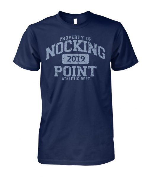 Property of nocking 2019 point athletic dept shirt