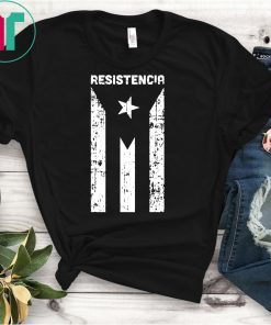 Puerto Rico Resiste Boricua Flag Se Levanta Resistencia Shirt