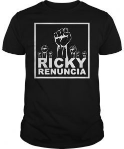 RICKY RENUNCIA BORICUA PROTEST T-Shirt