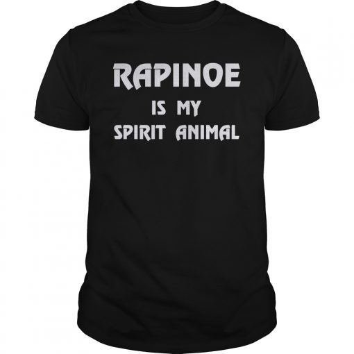 Rapinoe Is My Spirit Animal T-Shirt United States Women's National Soccer Team Shirt USWNT Alex Morg