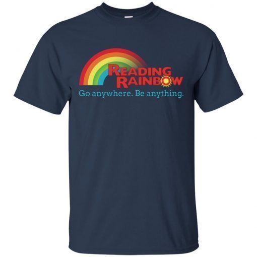 Reading rainbow Tee shirt