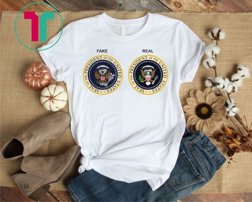 Real Fake Presidential Seal T-Shirt Charles Leazott’s Shirt