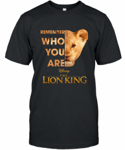 Remember who you are Disney the Lion King shirt T-Shirt