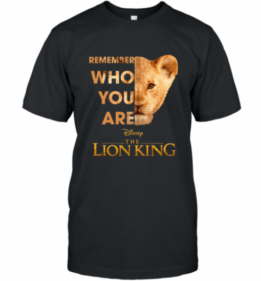 Remember who you are Disney the Lion King shirt T-Shirt