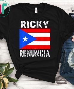 Ricky Renuncia Puerto Rico Flag T-Shirt