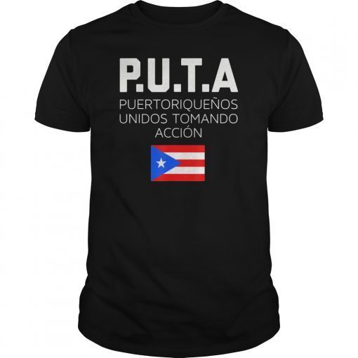 Ricky Renuncia Puerto Rico Tomando Accion Governador Ricans T-Shirt