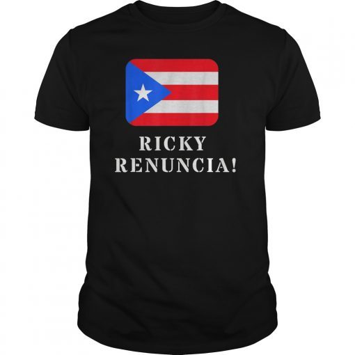 Ricky Renuncia Que Renuncia Que Se Vaya T-Shirt