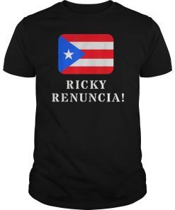 Ricky Renuncia Que Renuncia Que Se Vaya Tee Shirt