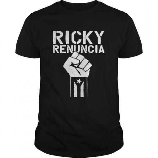 Ricky Renuncia hand shirt