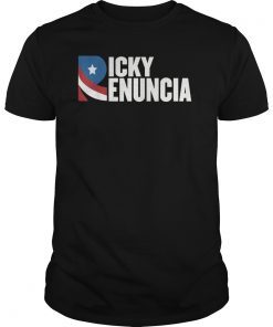 #RickyRenuncia Ricky Renuncia Puerto Rico Bandera Boricua T-Shirt