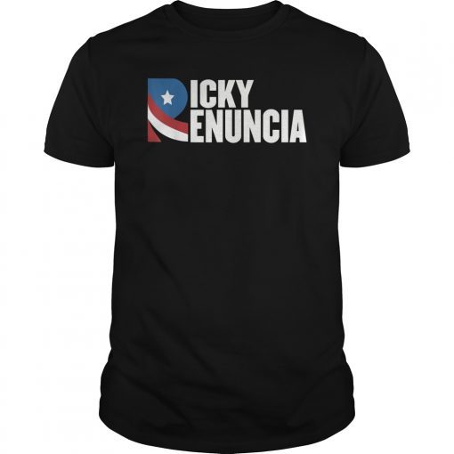 #RickyRenuncia Ricky Renuncia Puerto Rico Bandera Boricua T-Shirts