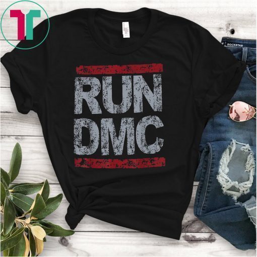 Run DMC Official Grunge Logo T-Shirt