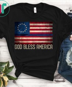 Rush Betsy Ross God Bless Ameria Shirt Rush Limbaugh Tee
