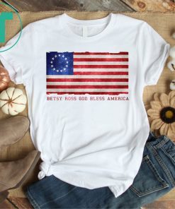 Rush Betsy Ross God Bless Ameria T-Shirt