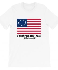 Rush Limbaugh Betsy Ross Flag T-Shirt Short Sleeve Unisex Tee