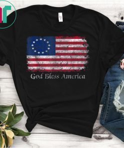 Rush Limbaugh Betsy Ross God Bless Ameria T-Shirt
