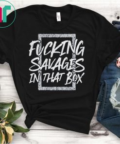 Savages In That Box New York Baseball T-Shirt