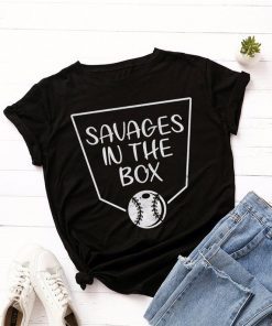 Savages In The Box Shirt - NY Yankees Shirt, Funny Aaron Boone Shirt