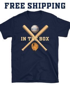 Savages In The Box Shirt, Yankees Savages T-Shirt, Baseball Fans T-ShirtSavages In The Box Shirt, Yankees Savages T-Shirt, Baseball Fans T-Shirt