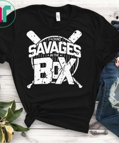 Savages In The Box Yankees T-Shirt