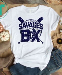 Savages In The Box Yankees Tee Shirt