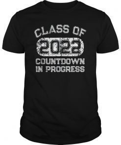 Senior 2022 T-Shirt Countdown to Graduation Gift