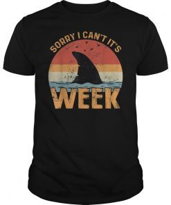 Shark Funny T-shirt Sharks Fan Week shirt