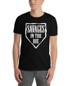 Short Sleeve Unisex T-Shirt savages in the box Yankees savages shirt