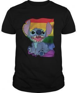 Stitch LGBT Pride shirt