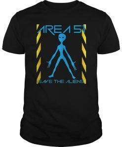 Storm Area 51 Alien 5k Fun Run They can`t stop all of us T-Shirt
