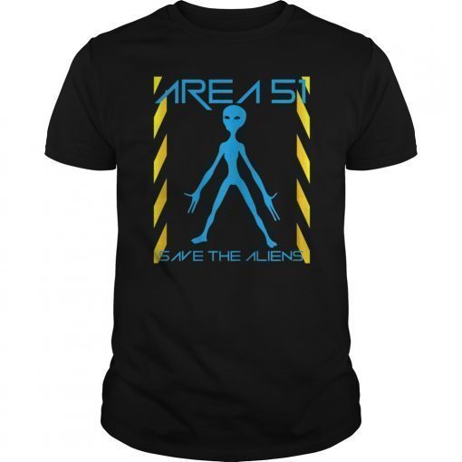 Storm Area 51 Alien 5k Fun Run They can`t stop all of us T-Shirt