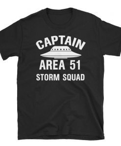 Storm Area 51 Captain Storm Squad Spaceship T-Shirt S-3XL