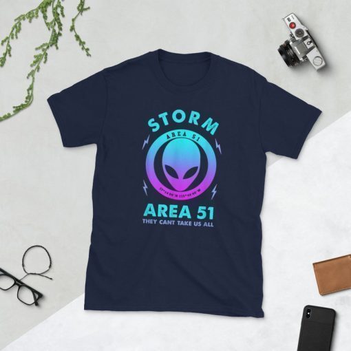 Storm Area 51 Funny Alien T Shirt Men Women