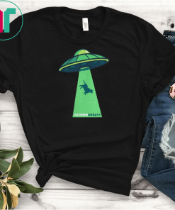 Storm Area 51 UFO Cow Abduction T-Shirt