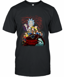 Stranger Things 3 Rick And Morty Schwifty Things Character Shirt T-Shirt